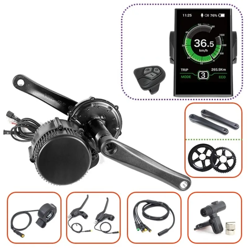 ชุดมอเตอร์ขับกลาง G340 พร้อมจอ - Mid Drive Conversion Kit 1000W บทวิจารณ์และราคา